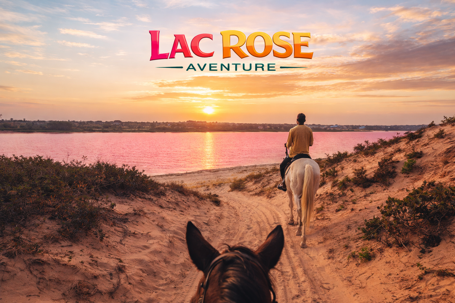 Balade à cheval au Lac Rose