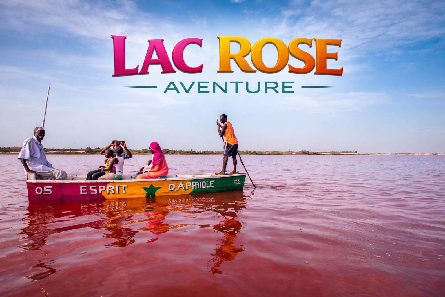Excursion Lac Rose avec quad, pirogue, déjeuner et piscine