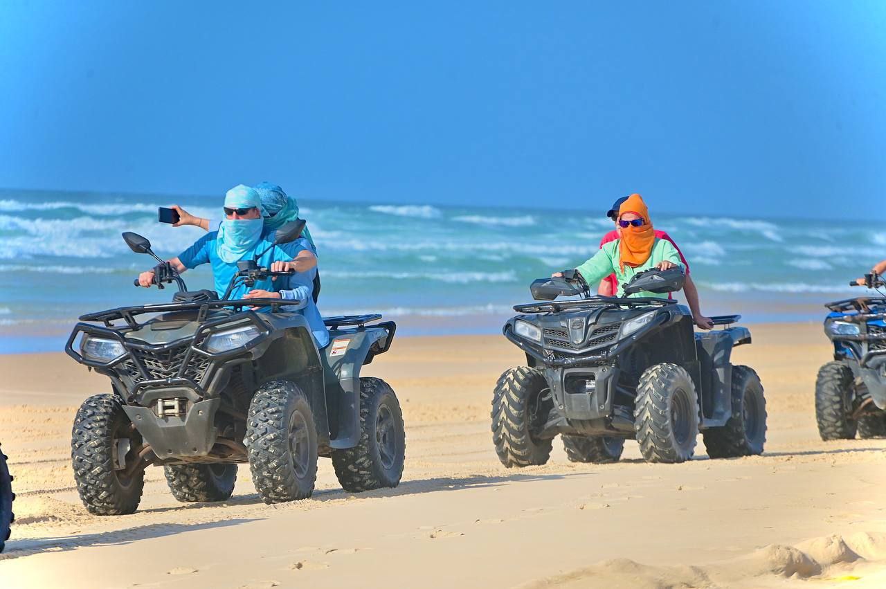 Offre Quad 45 minutes au Lac Rose avec balade en quad sur les dunes et découverte des paysages